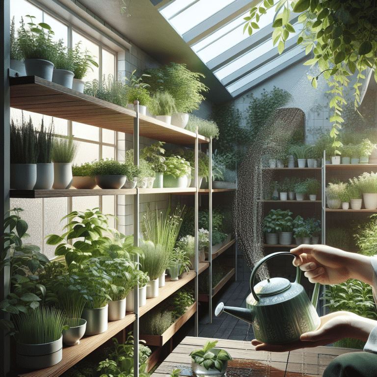 Watering Indoor Herbs: Tips and Tricks
