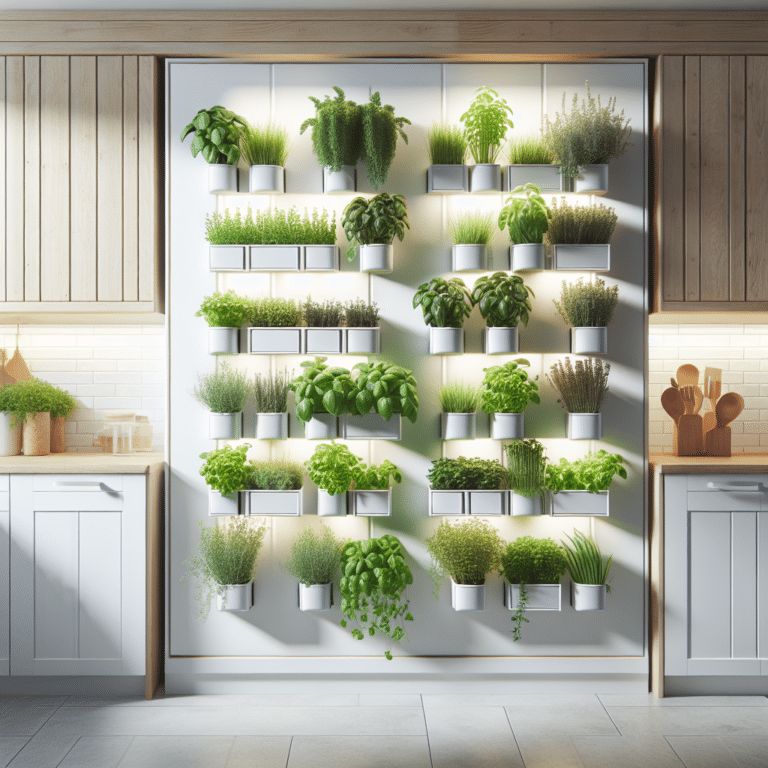 Kitchen Vertical Herb Garden Inspiration