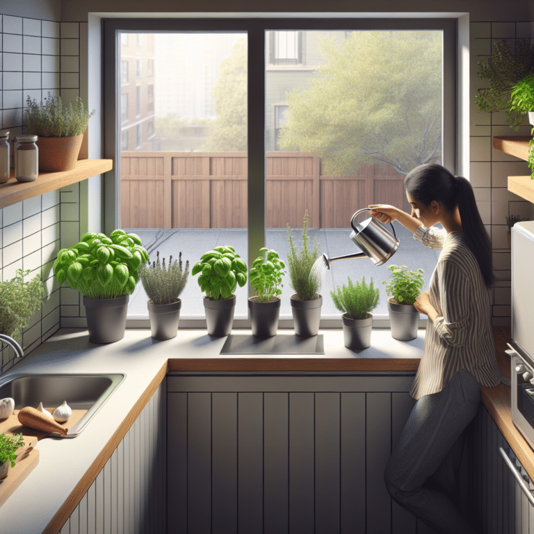 How to Grow Herbs in Apartment Kitchen
