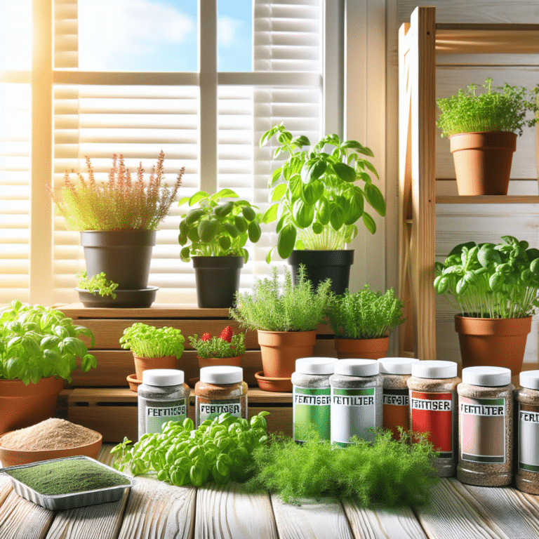Choosing the Right Fertilizer for Your Indoor Herbs
