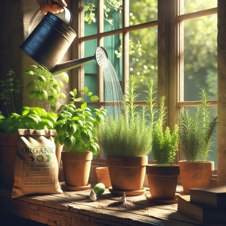What's the Best Watering Practice for Indoor Herbs? Indoor Herb Care: Fertilizer Essentials