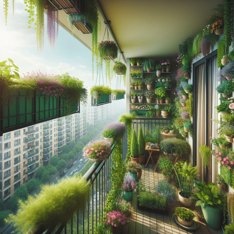 Transforming Apartment Balconies into Vertical Gardens