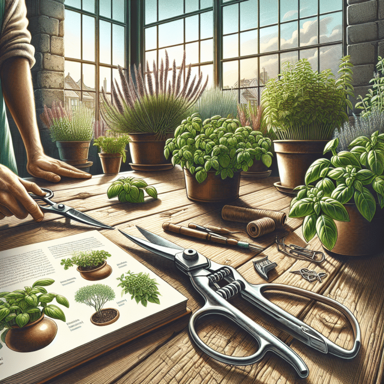 Professional Tips for Pruning Indoor Herbs