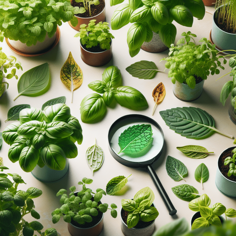 Decoding the Language of Plants: Recognizing Symptoms of Unhealthy Indoor Herbs