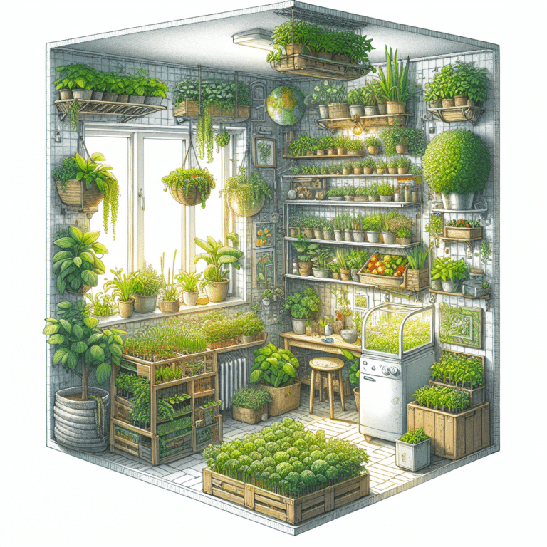 Growing Food in Small Apartments