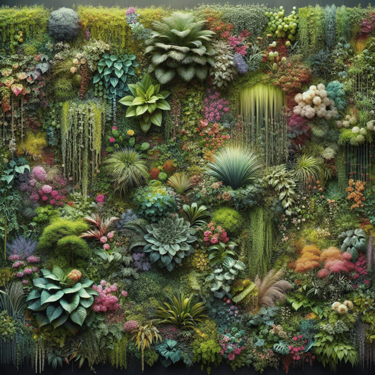 Vertical Garden Wall Decor Inspirations