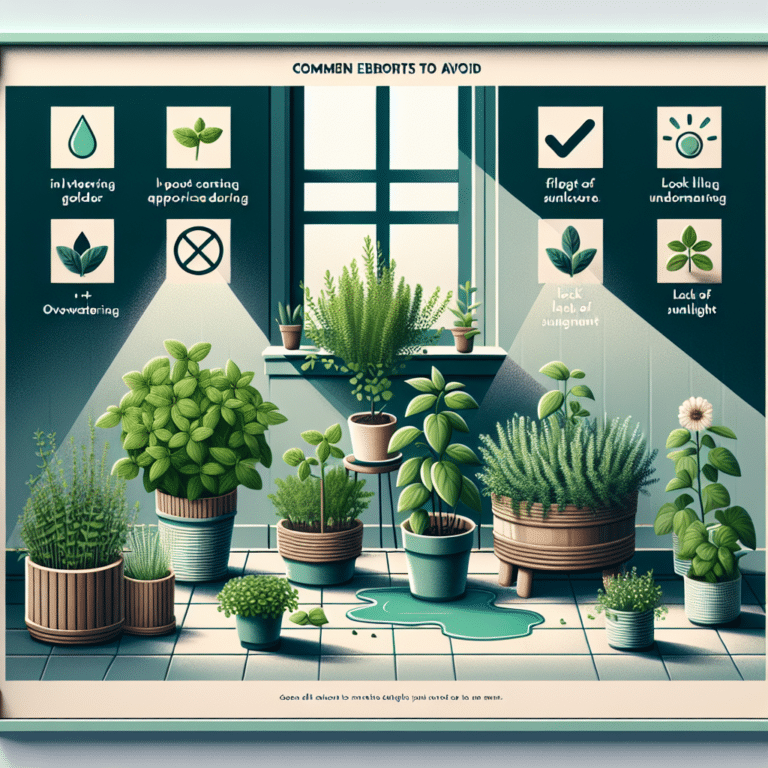 Avoiding Common Pitfalls in Indoor Herb Care".