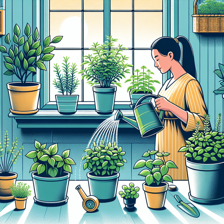 Giving Your Indoor Herbs the Right Amount of Water