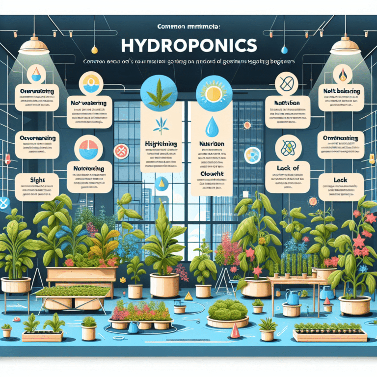 Hydroponic Gardening Mistakes Beginners Make