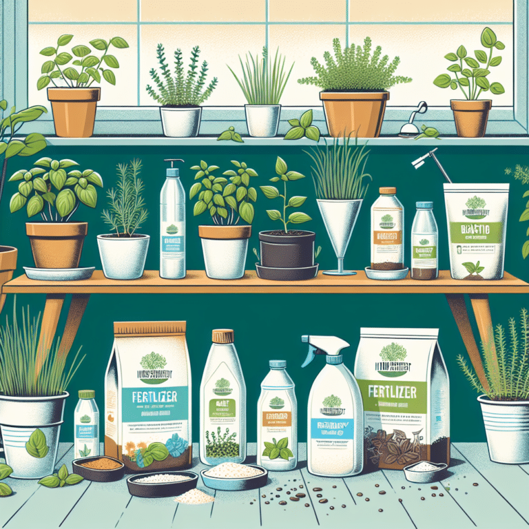 Selecting the Best Fertilizer for Your Indoor Herbs