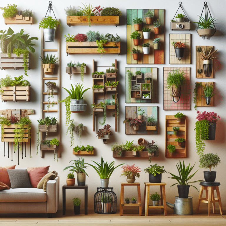Creative Vertical Planter Ideas