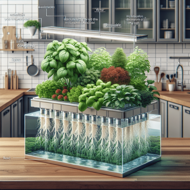 Small Hydroponic Garden for Kitchen