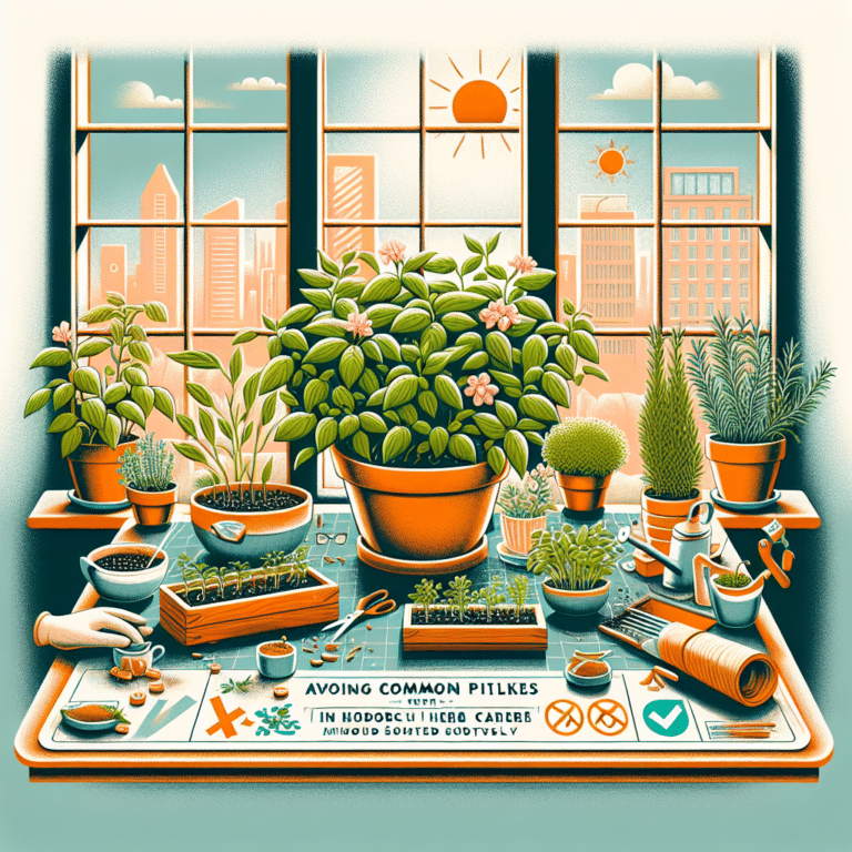 Avoiding Common Pitfalls in Indoor Herb Care".