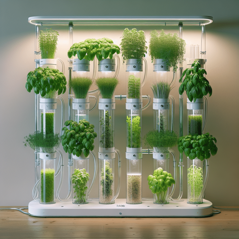 Vertical Hydroponic Herb Garden Ideas
