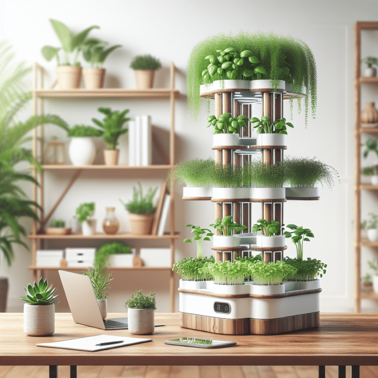 Small Hydroponic Tower Garden for Home