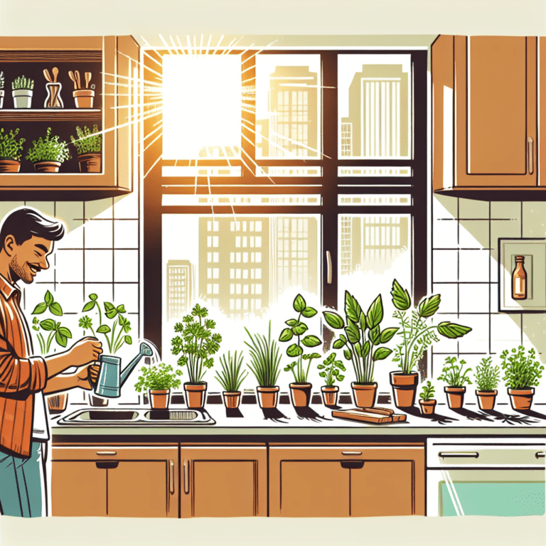 How to Grow Herbs in an Apartment Kitchen