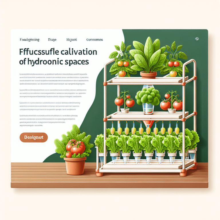 How to Successfully Cultivate Hydroponic Vegetables in Small Spaces