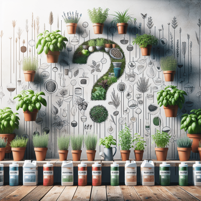 Choosing the Right Fertilizer for Your Indoor Herbs