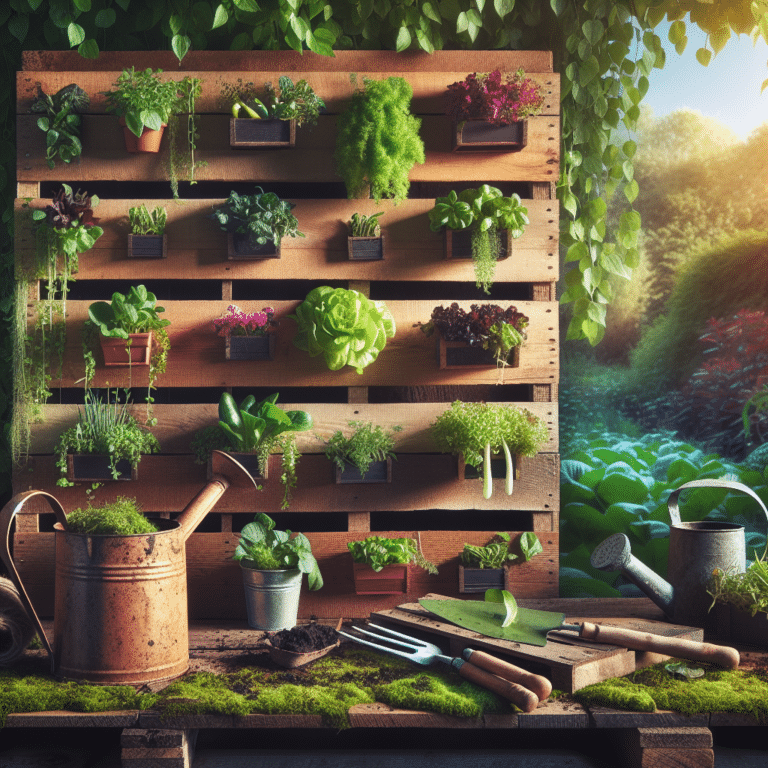 Simple Vertical Garden DIY Projects