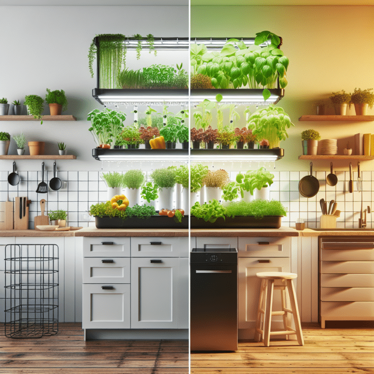 Refresh Your Kitchen with a Desktop Hydroponic Kit