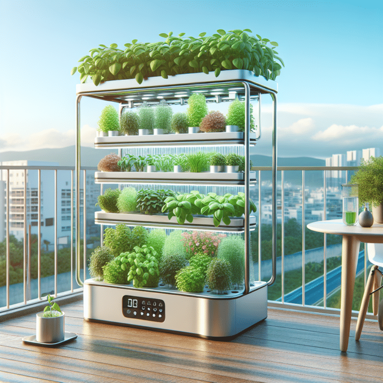 Compact Satellite Hydroponic System for Balcony Review