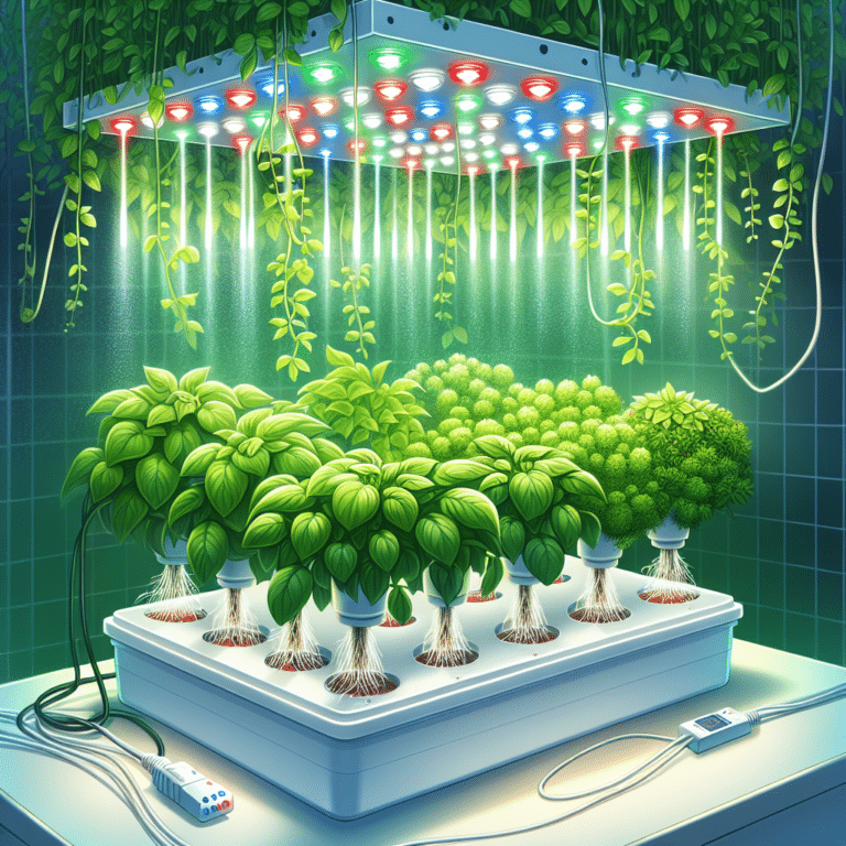 Best LED Lights for Hydroponic Plants