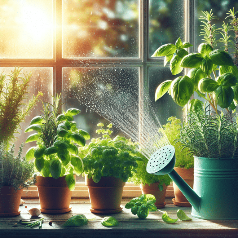 The Role of Adequate Watering in Indoor Herb Care