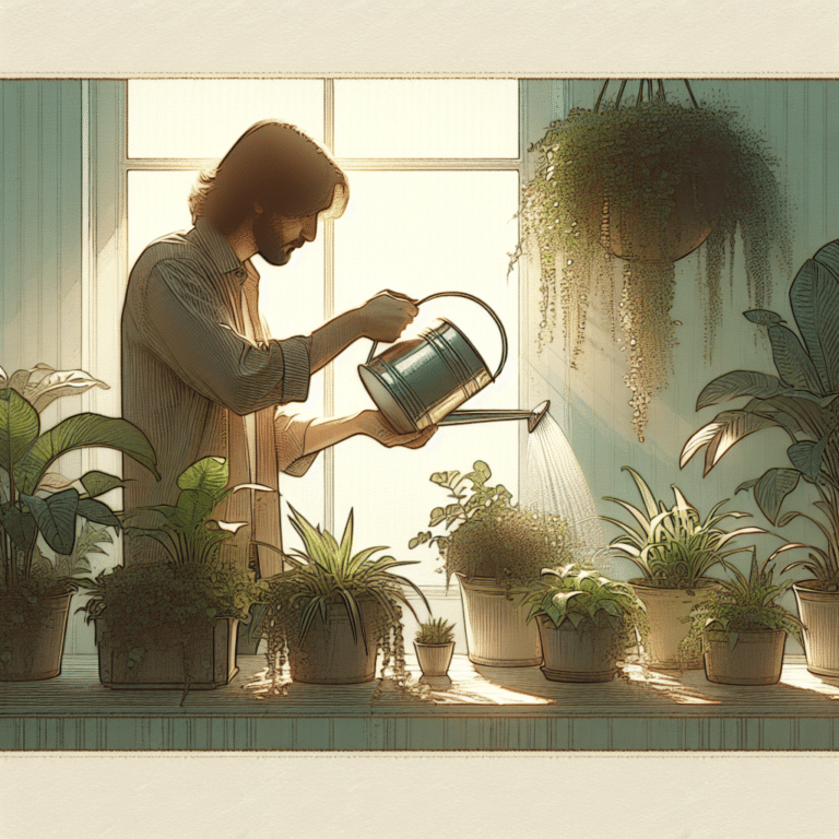 Watering Indoor Plants Correctly