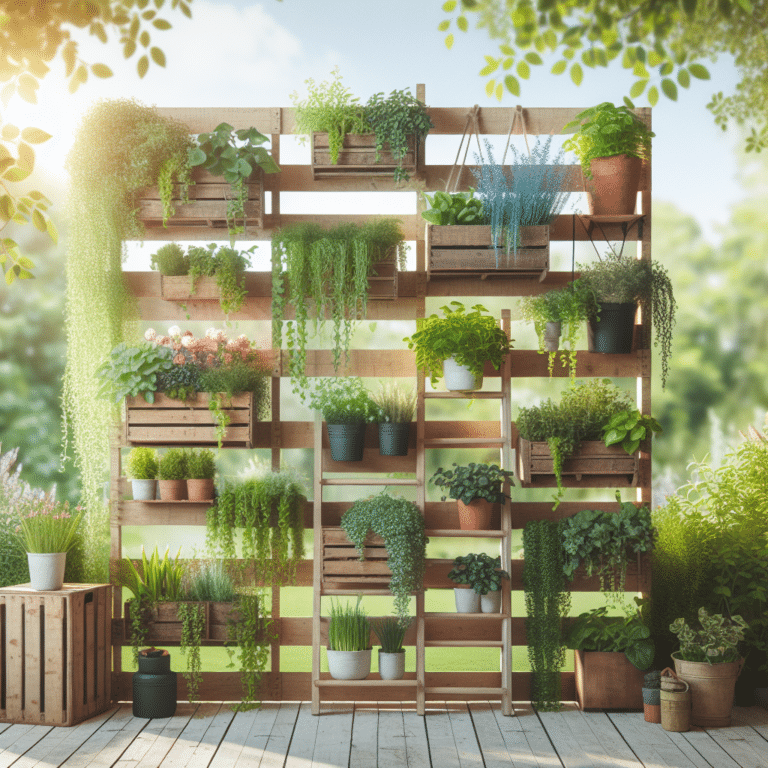Simple Vertical Garden DIY Projects